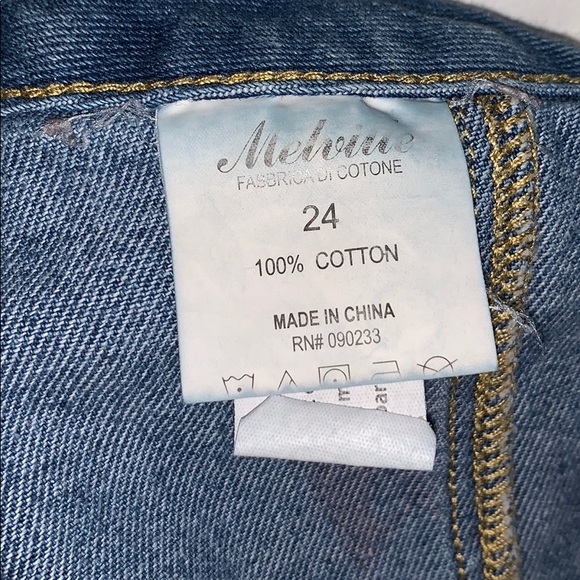 BRANDY MELVILLE dark denim button up skirt - Picture 6 of 6